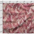 thumbnail image 2 of Soimoi Texture Printed, Cotton Satin Spandex Sewing Fabric By The Yard- 54 Inch WideDecorative Fabric For Dresses And Home Accents-Pink, 2 of 5