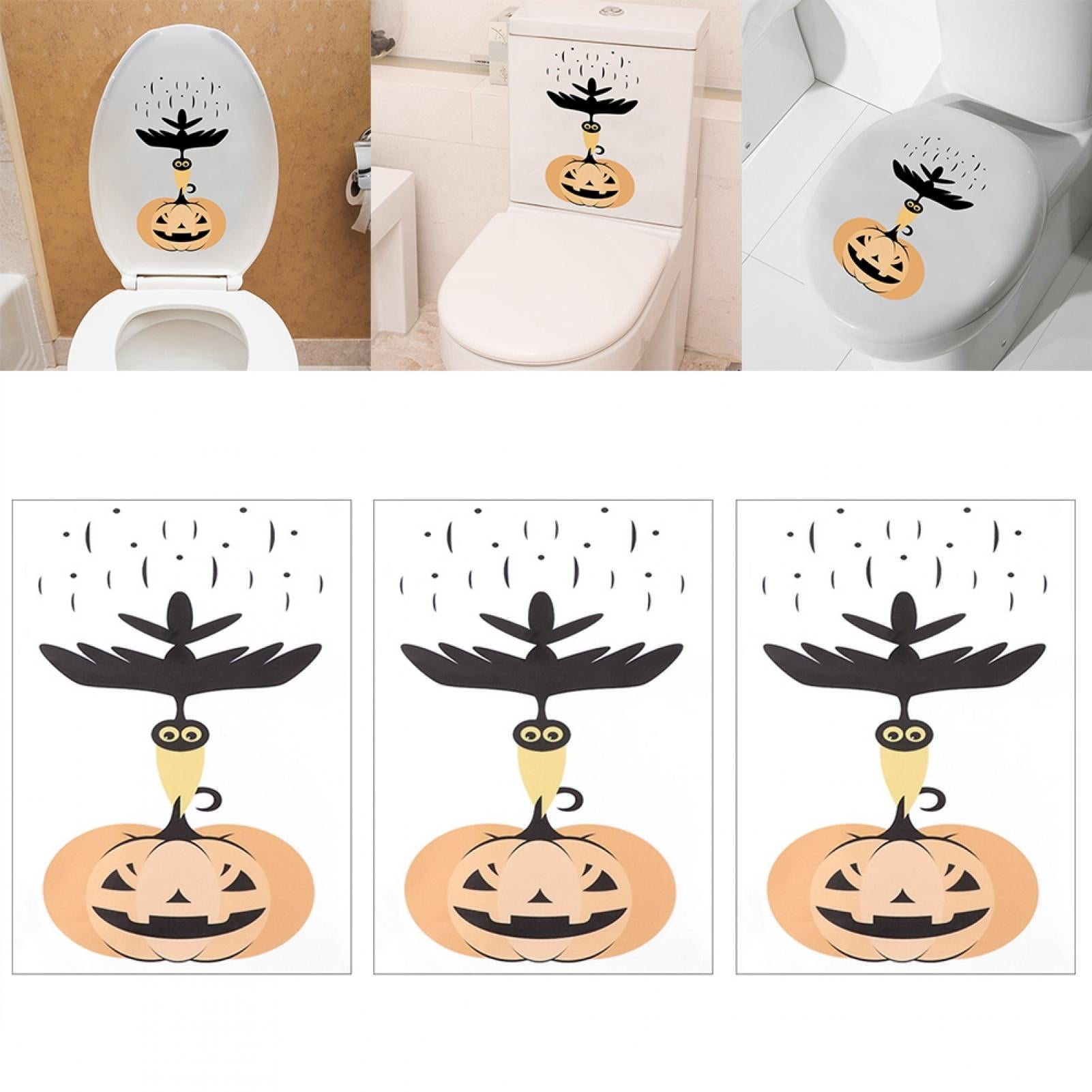 Stickers Muraux Toilettes – Autocollants Muraux PVC – Multi – 30x30 Cm – Neuf