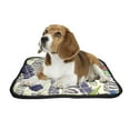 thumbnail image 2 of ABPHQTO Feathers Pet Dog Cat Bed Pee Pads Mat Cushion Potty Dogsblankets Crate Bed Kennel 25x30 inch, 2 of 4