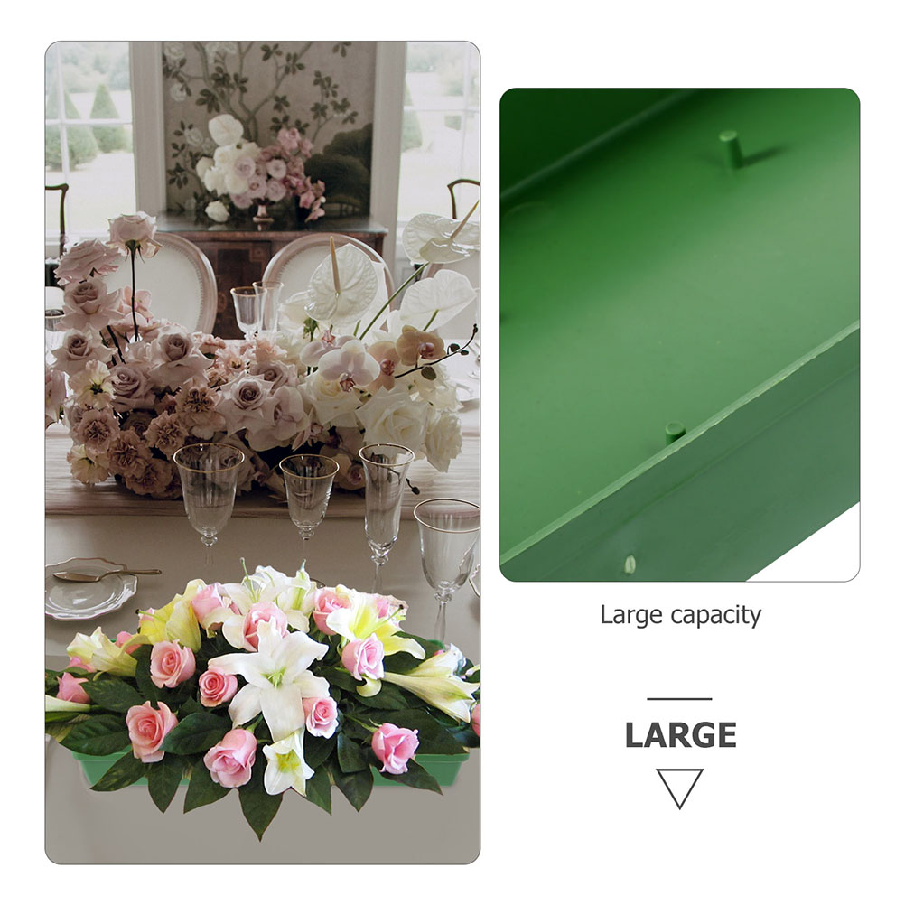 WORGEOUS 10 Pcs  Floral Arrangement Supplies Foam Trays Flower Foam Trays Foam Trays for Flower Arrangements