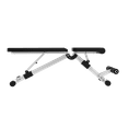thumbnail image 4 of Foldable Adjustable Weight Bench, Antique Black Metal, Exercise Fitness Bench 880lbs - YAGUD, 4 of 8