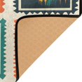thumbnail image 3 of Yayeee Area Rugs for Living Room 5.2'x4' Non Slip Washable Bedroom Floor Carpet, Jungle Stamp, 3 of 5
