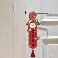 thumbnail image 3 of Airle Doorknob Pendant with Blessing Words Tassel Design Chinese Style 2023 Rabbit Year Hanging Pendant Decor for Holiday, 3 of 8