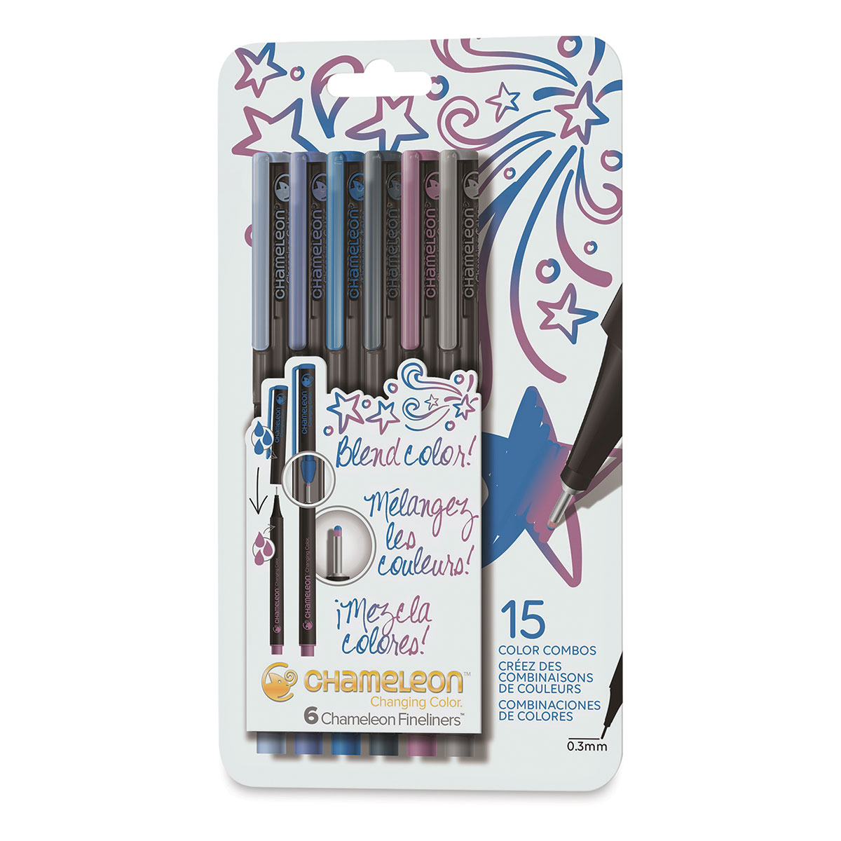 Chameleon Color Tones Pen Set – 5 Alkohol-Marker Für Farbverläufe & Schattierungen | Mit Mixing Chamber