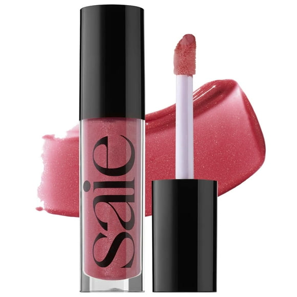 Brillo de labios y aceite labial teñido Hybrid Saie Glossybounce