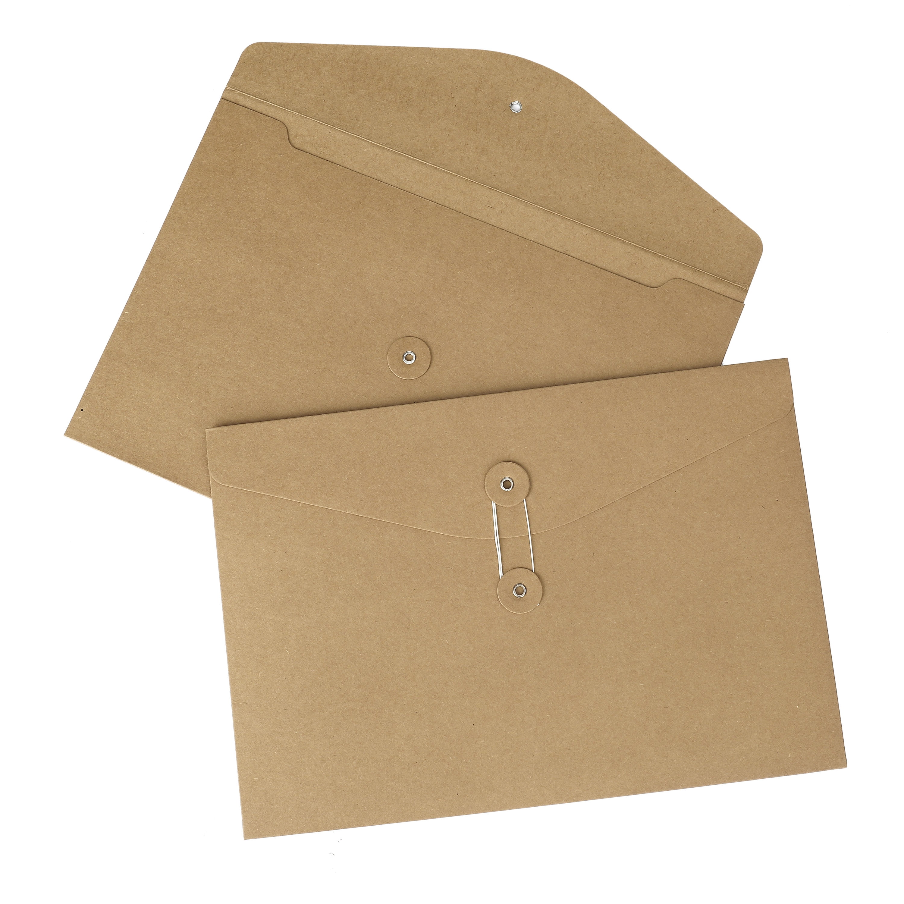  Operitacx 10pcs String Kraft Paper Portfolio Folders Envelopes  Paper Folder Large Cardboard Letters Organization File Envelope Kraft Paper  Document Envelope File Organizer Tether Office Rope : Office Products