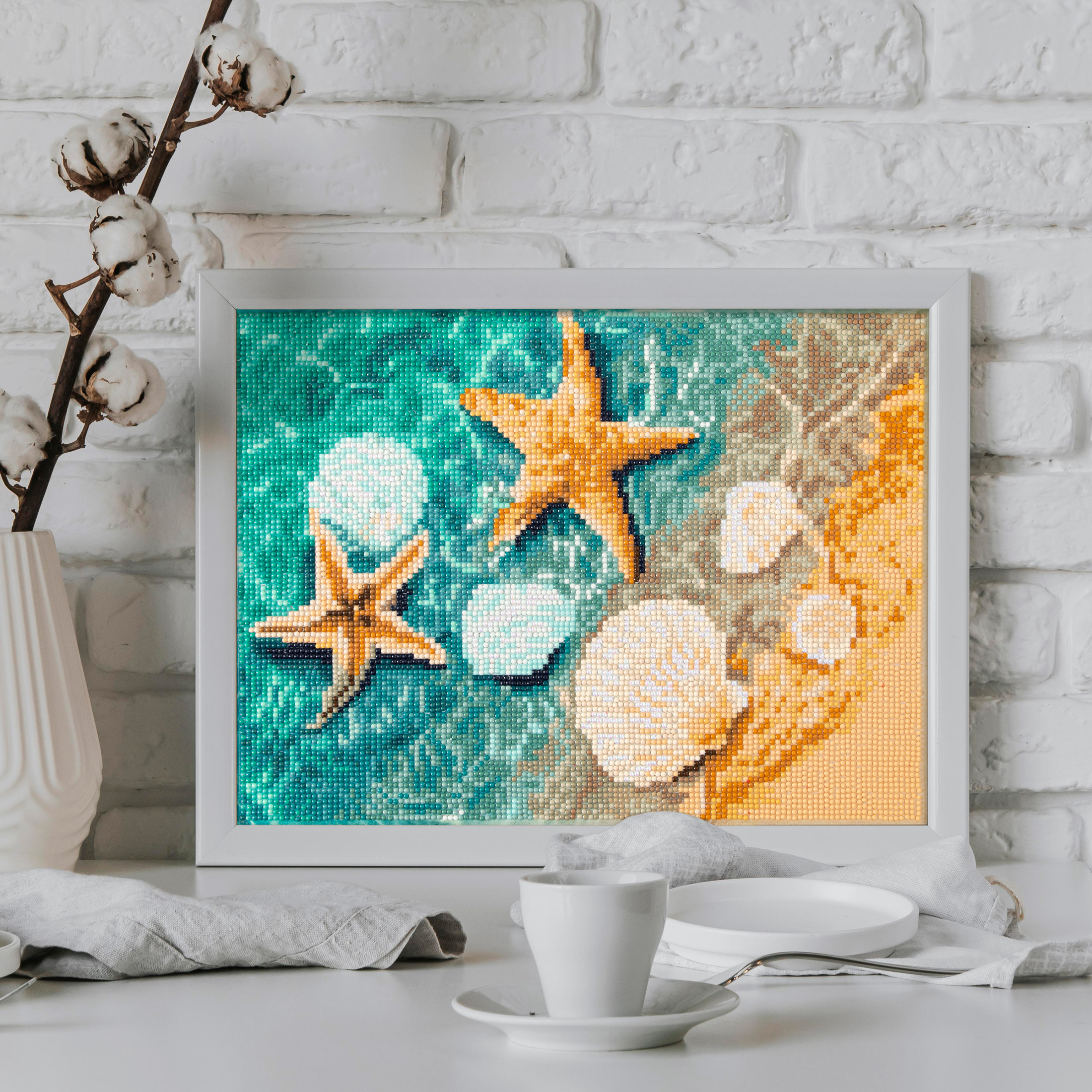 Diamond Dotz Crystal Shore Diamond Painting Kit photo 4