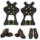 thumbnail image 5 of Crampones de hielo 10 dientes para zapatos de nieve 2 uds antideslizantes flexibles para montañismo caza pesca en hielo Anggrek Otros, 5 of 8