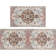 thumbnail image 1 of Boho Kitchen Mats for Floor Set of 2,Mats for Kitchen Floor, Comfort Standing Bohemian Kitchen Rugs and Mat, Non-Slip Farmhouse Rug, 17'''' X 47'''' + 17'''' X 30'''', 1 of 6
