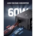 thumbnail image 4 of Transformador de paisaje DEWENWILS 60 W 120 V AC a 24 V DC, 4 of 7
