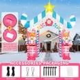 thumbnail image 3 of Arco inflable navideño Kalolary de 3,7 m con luces LED, 3 of 7