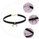 thumbnail image 3 of 1 collar corto de moda con forma de luna, accesorio para clavícula (negro), 3 of 6