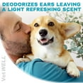 thumbnail image 5 of Dog Ear Wipes - Otic Cleaning Wipes for Infections and Controlling Ear Infections and Ear Odor in Pets - EarWELL by VetWELL - 100 Count, 5 of 8