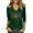 2 Green, variant on PUCKOLITY Women Christmas Shirt Funny Xmas Reindeer Graphic Tee(L,1 Red)