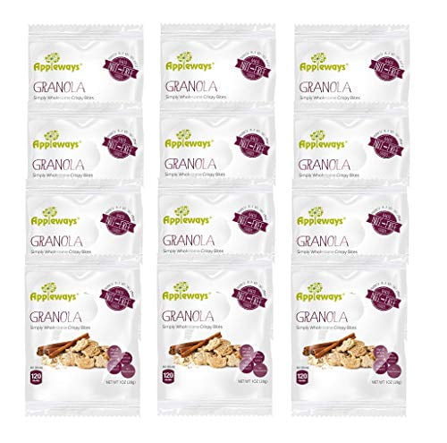 Appleways Granola Crispy Bites | 1 Oz | Pack of 12
