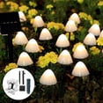 thumbnail image 3 of 3x Lámparas Sores con Hongo, Decoración ergía Sor, Luces de Paisaje para Césped, Navidad, Patio Al Aire Libre Soledad Luces de hongos, 3 of 9