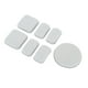 thumbnail image 1 of Kit de acolchado para casco, 7 alfombrillas protectoras de EVA de alta espuma para casco con 24 ganchos y bucles para motocicleta, bicicleta, ciclismo, color gris, 1 of 12