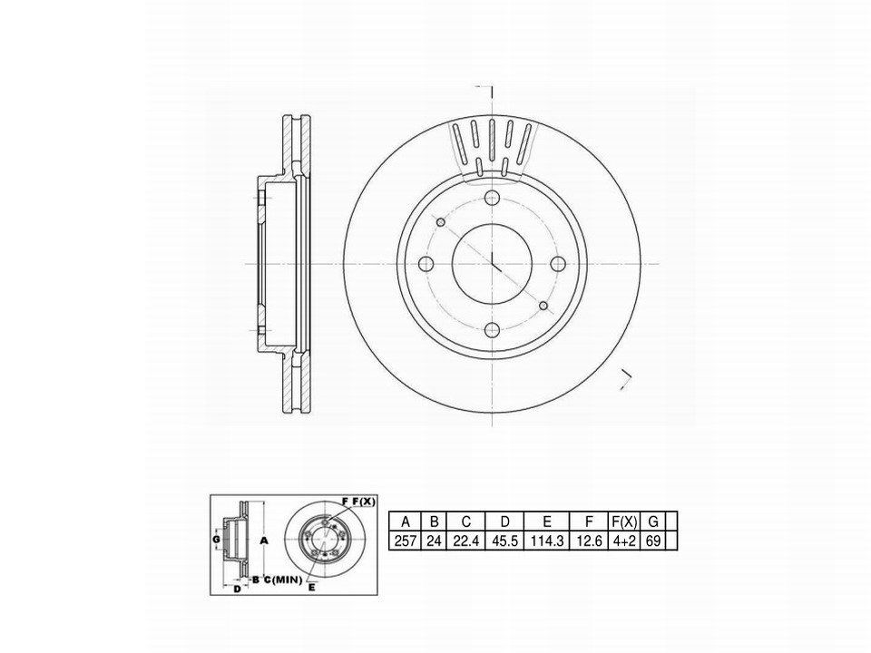 Winstop Brake Kits, Front WSK487, Hyundai Elantra 2000-1999