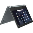 thumbnail image 2 of Lenovo Flex 3 Chromebook 11.6" HD 2-in-1 Touchscreen Laptop, Intel Celeron N4020, 4GB RAM, 64GB eMMC, Abyss Blue, 2 of 10