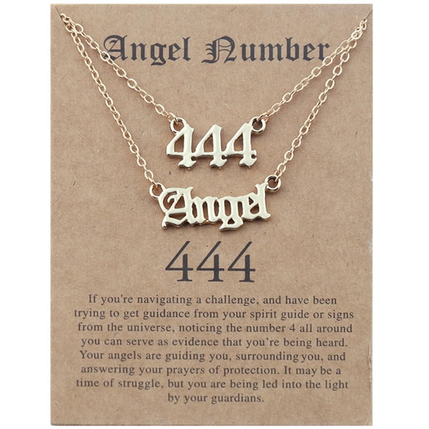 2 uds collar de número y ángel inglés antiguo joyería de numerología para mujer acero inoxidable chapado Wmkox8yi sjalhkljlk6316