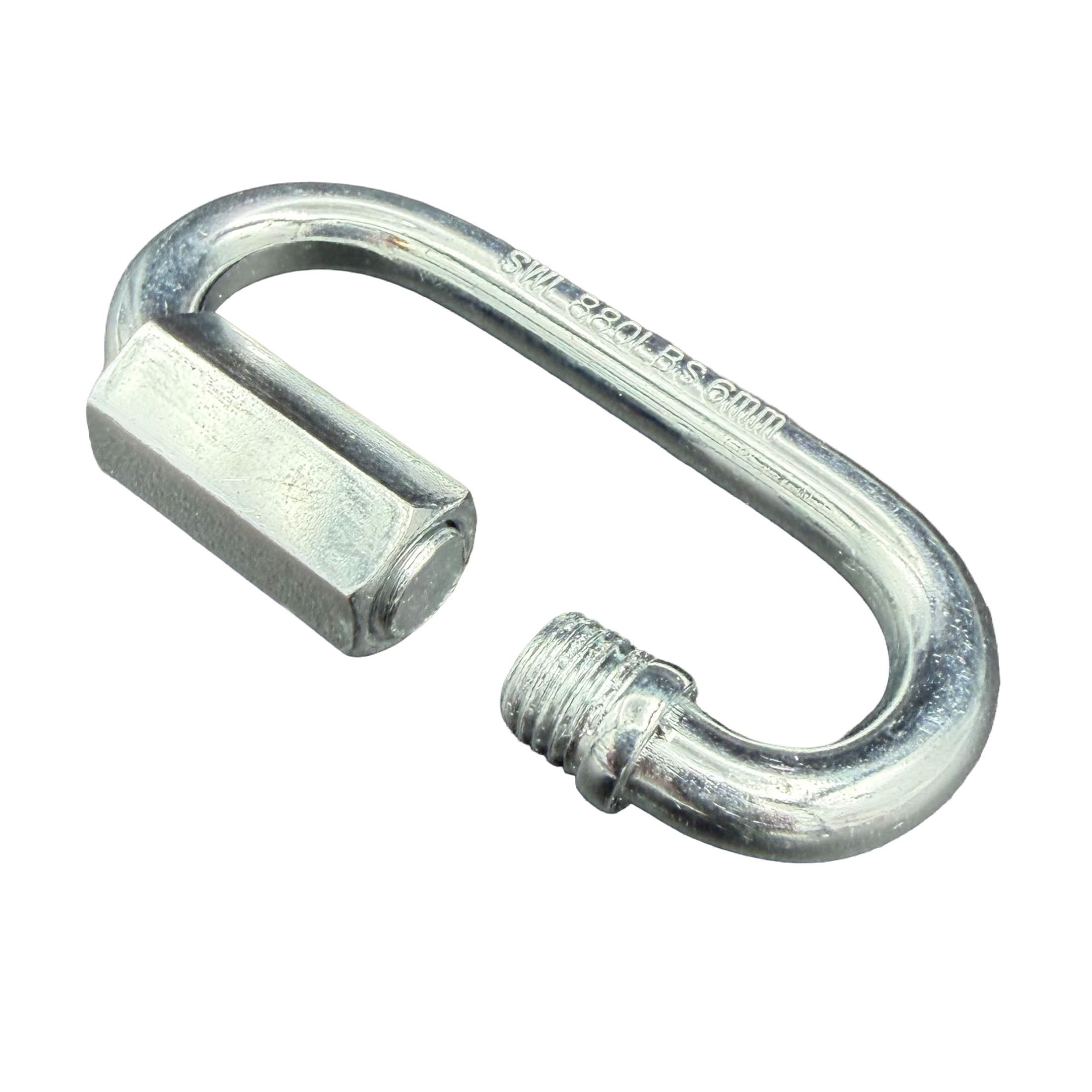 (2 pack) 1/4" Quick Link, Zinc Plated, Peerless Chain Company, #4721238