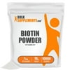 BulkSupplements Pure Biotin Powder - 1mg per Serving - 10 Grams (0.4 oz) - 10000 Servings