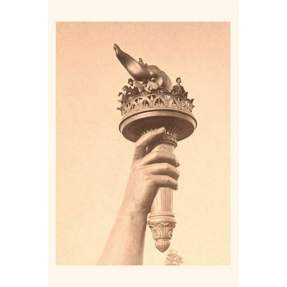 Pocket Sized - Found Image Press Journal Vintage Journal Liberty's Torch, (Paperback)