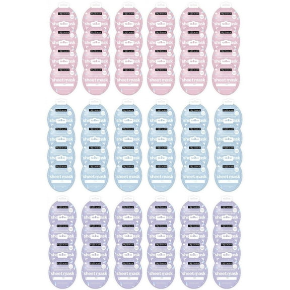 (72) Freeman Face Sheet Masks Hydrating, Detoxifying, Brightening -Gift Set Idea