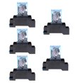 thumbnail image 4 of de Potencia de Bobina de 5 Piezas para Ajuste Automático de Protección de Seguridad Del Circuito 27,5 *21 X 35,5 Mm DC12V Yotijar Relé de potencia de bobina 8 PIN, 4 of 9