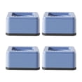 thumbnail image 1 of 4 piezas de la lavadora a la lavadora anti vibraciones aumentan la base de los pies multifuncionales portátiles para almohadillas para la secadora Uso 1 capa, 1 of 8