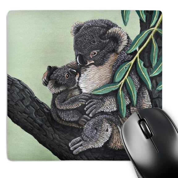 3dRose, KOALA MOTHER, MousePad