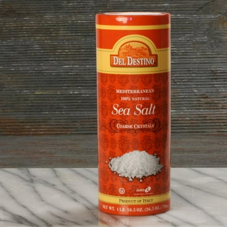 - Sicilian Sea Salt - Coarse Crystals (26.5 ounce)