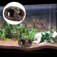 thumbnail image 5 of ZHAOCHENG piezas de adorno de resina para acuario, decoración de cuevas de acuario, resina de acuario, adorno de barril roto, decoración de paisajismo de cuevas para esconder peces de acuario, 5 of 5