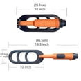 thumbnail image 4 of Waterproof Scuba Metal Detector Underwater Dive Pulse Pinpointer (back/orange), 4 of 8