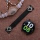 thumbnail image 4 of For Samsung Galaxy Watch Active Milanese Band Clover Decor Electroplated Stainless Steel Strap, Size, 4 of 5