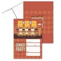 Stonehouse Collection | Dinner Party Invitations for Kids and Adults | Fill in t