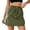 A-Army Green765, variant on High Waist Multi Pocket Cargo Skirt for Women Drawstring Casual Daily Streetwear Short Skirt