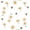 White Gold, variant on Erosebridal Kawaii Bug Bee 7-Piece Twin Bedding,Cartoon Floral Bedding Comforter Set,White Black,Polkadot Reversible