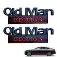 thumbnail image 6 of 1PCS Fun Old Man Edition Car Emblem,3D Metal Badge Side RearTailgate Bumper Decal Nameplate Sticker for Car Truck,Old Man Addition Car Emblem, 6 of 8
