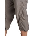 thumbnail image 6 of RBX Active Women's Plus Size Lightweight Woven Capri Pant With Pockets, 6 of 6