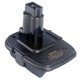 thumbnail image 2 of Gwong Electrónica Adaptador de batería para Black & Decker / Porter Cable / Stanley 20V Li-Ion a 18V DC9096, 2 of 6