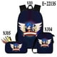 thumbnail image 1 of 3 Piezas Sonic mochila Mochila Escolar Anime sonic Hedgehog Bolsa De Mensajero Estuche De Lápices De Gran Capacidad 3D, 1 of 4