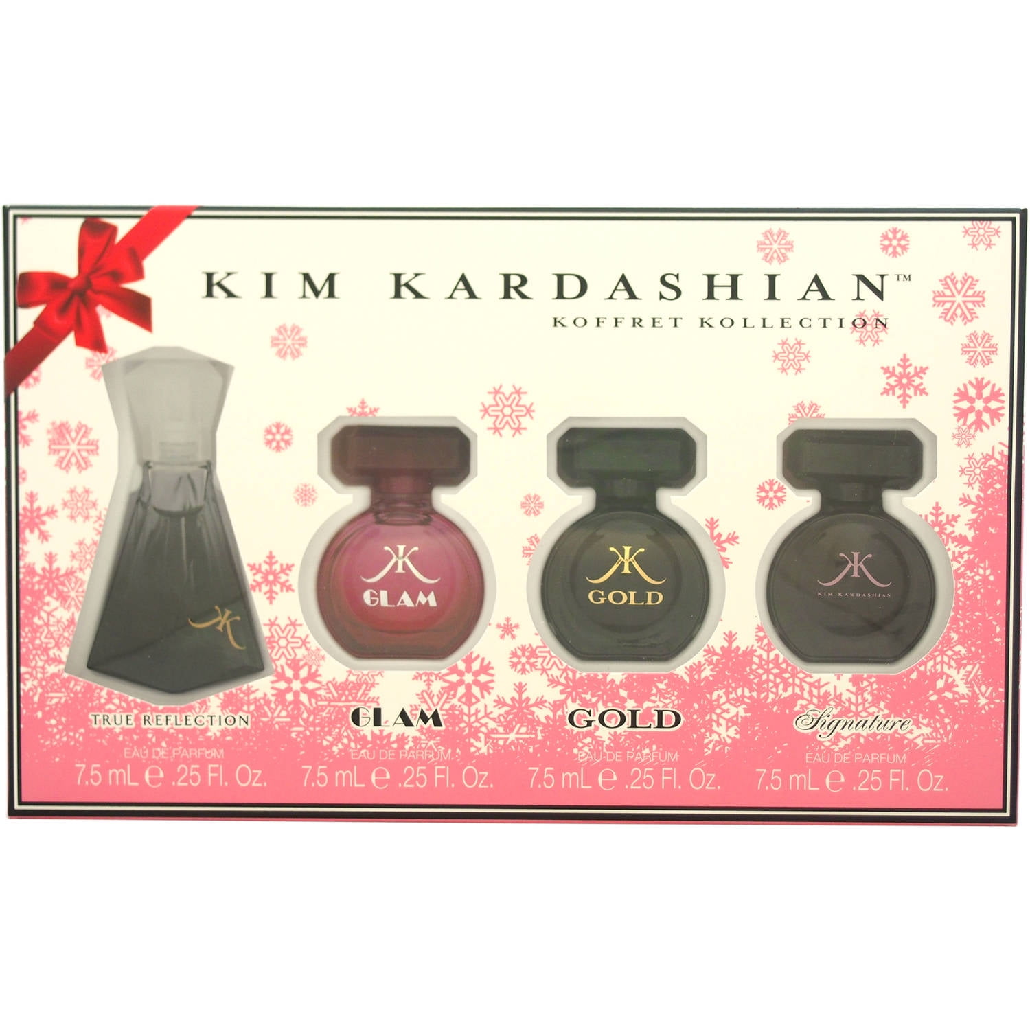 Kim Kardashian Collection by Kim Kardashian Mini Fragrance Gift Set, 4 pc