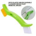 thumbnail image 3 of 2Pcs Plastic Brush Durable Cleaning Brush Dust Removal Brush (Random Color), 3 of 6
