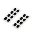 GZHCGSM Furniture Pads 8 Pairs Black Rubber Sunglasses Anti Indentation