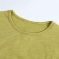 thumbnail image 3 of YWDJ 6 Months-8 Years Boys Girls T Shirts Toddler Summer Short Sleeve Solid Candy Loose T-Shirt Green 2-3 Years, 3 of 8