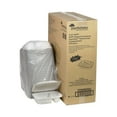thumbnail image 4 of Pactiv Vented Microwavable Takeout Container 2-Compartment White 170/Carton, 4 of 6