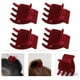 thumbnail image 2 of ColoMX 4pcs Pequeña pinza de garras clips de jaw clips simple Velor Cierre de pelo Adorno, 2 of 8