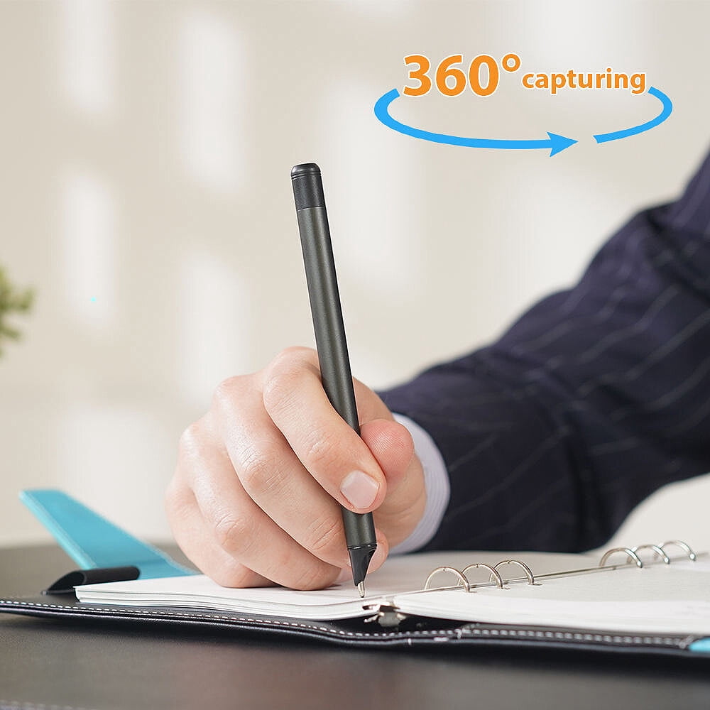 Bisofice Notebook Digital Pen Smart Pen Writing Set Includes Smartpen Smart A5 PU Leather Notebook & Reusable Writing Tablet & B5 Paper BT Wireless Connection Compatible with Boardpen and Ophaya APP