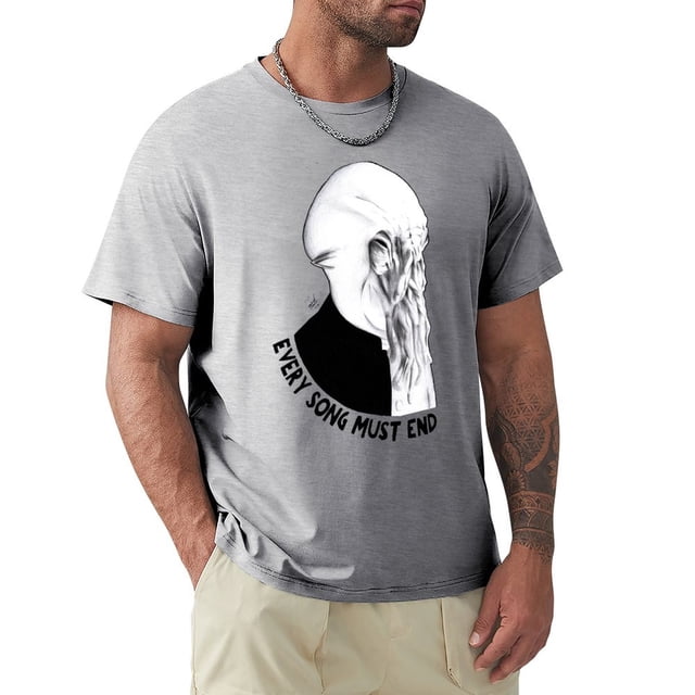 La su canción debe acabará camiseta para fanáticos de los deportes ropa vintage paquete de camisetas gráficas para hombre